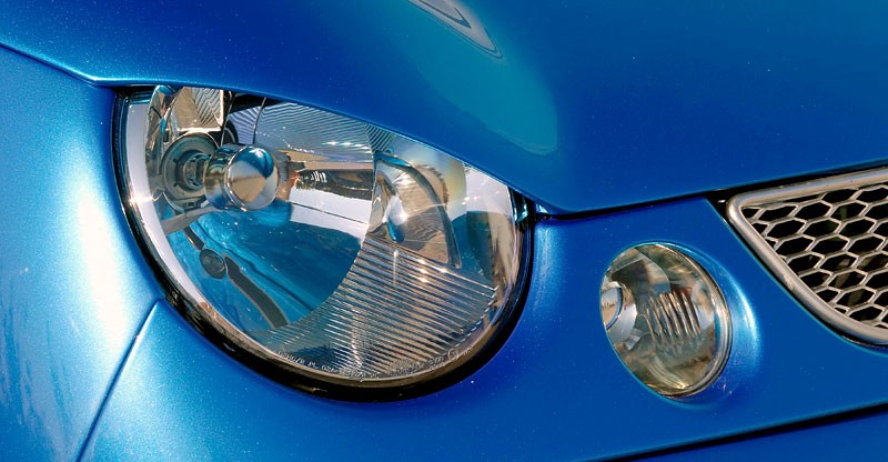 Garaż tunera: VW Lupo – wózek Papy Smerfa