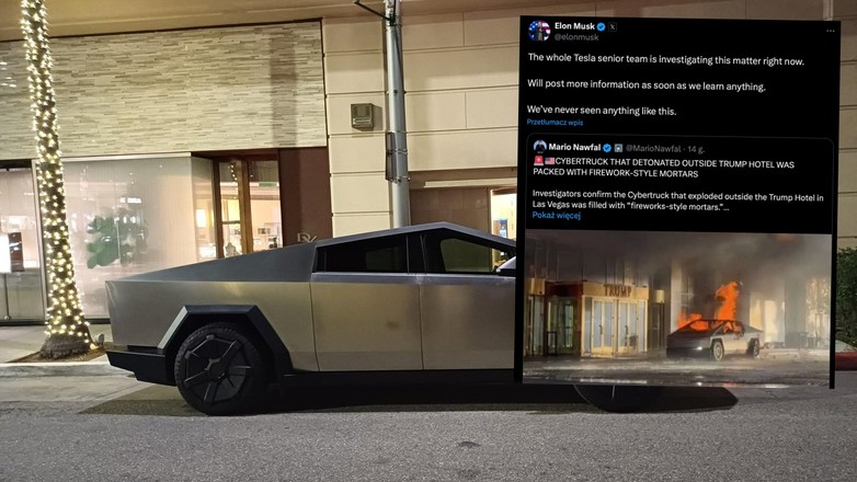 Tesla Cybertruck (zdj. ilustracyjne)