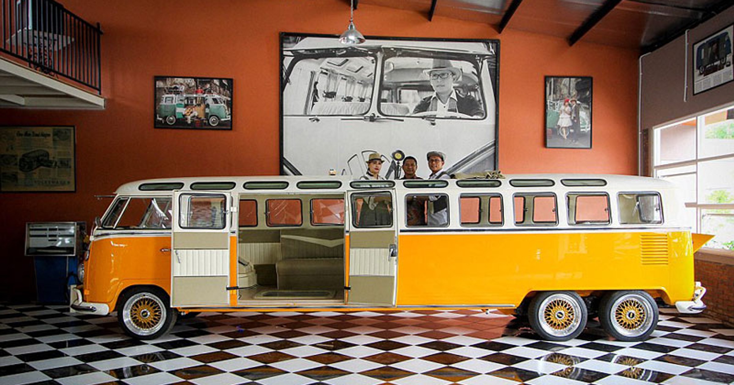 Najdłuższy Volkswagen Bus