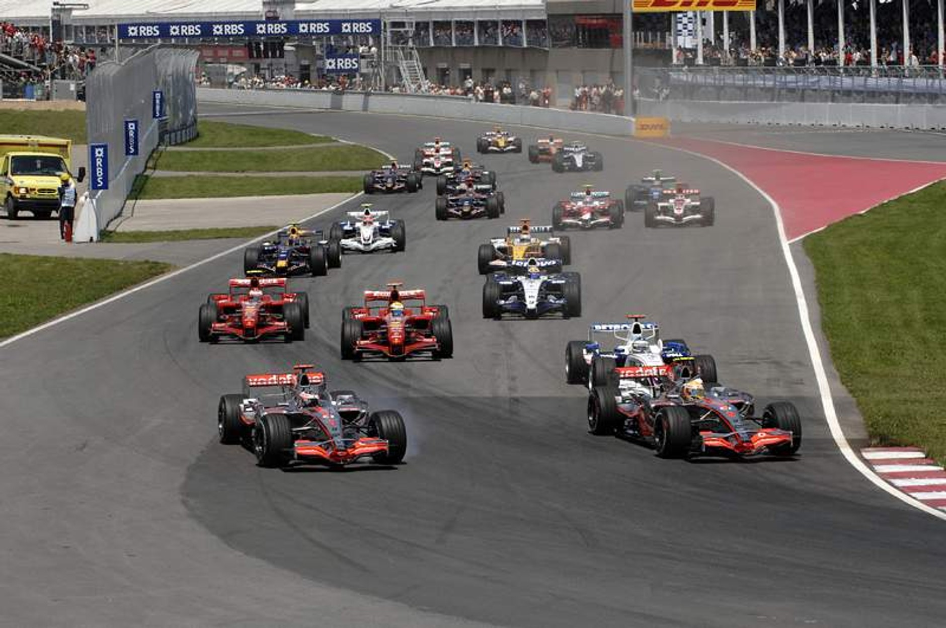 Grand Prix Kanady 2008: historia i harmonogram czasowy