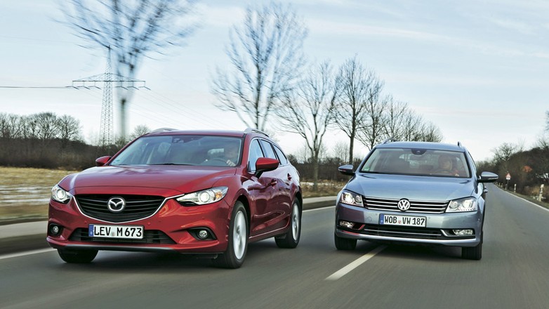 Mazda 6 kontra Volkswagen Passat: który model zostanie królem kombi?