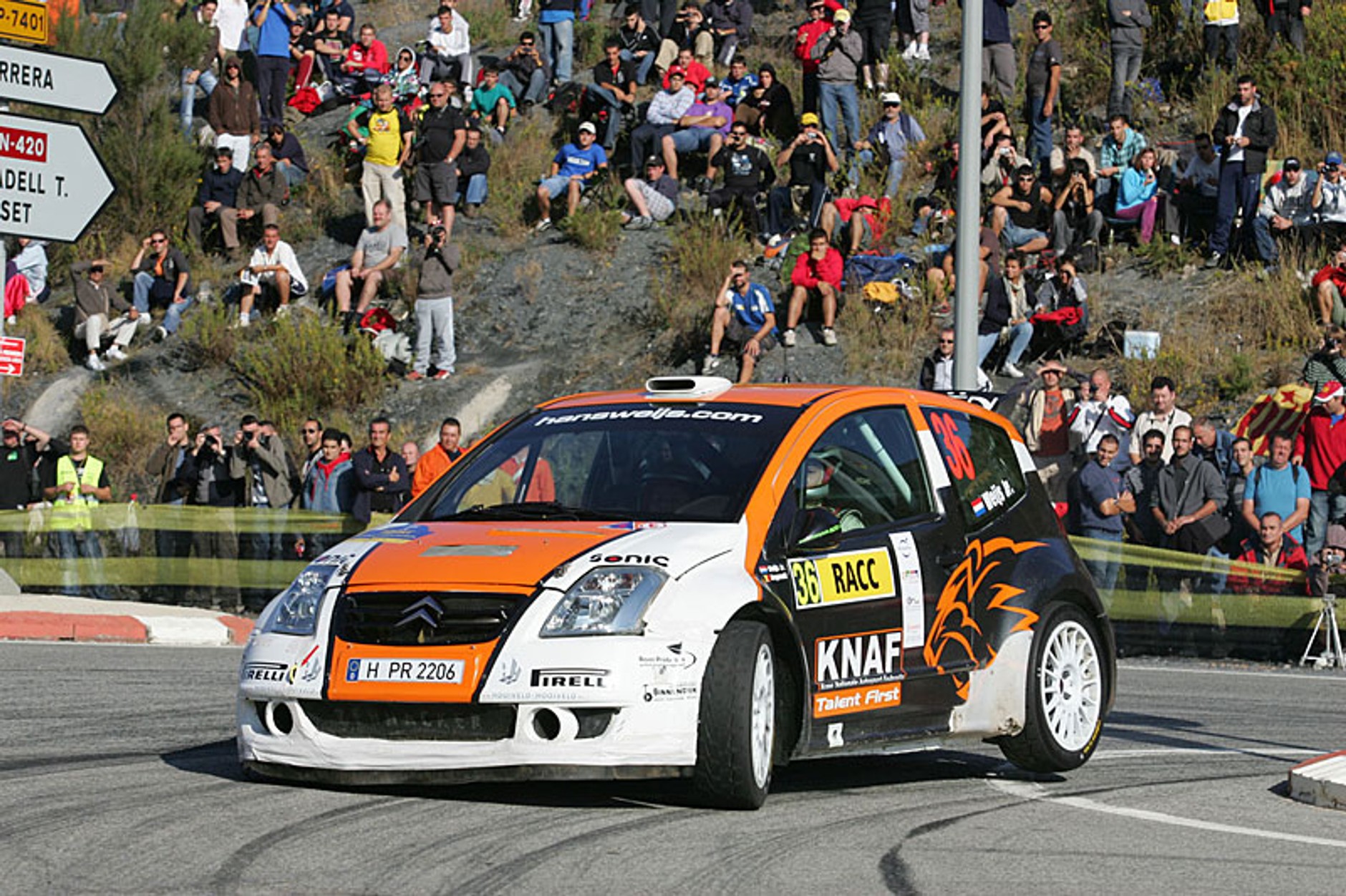 Rajd Hiszpanii 2009: Citroën mistrzem, Hirvonen wciąż liderem - fotogaleria Rallyworld©Willy Weyens