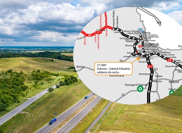Kolejny odcinek S7 oddany kierowcom tuż przed świętami. GDDKiA podaje nowe ograniczenie prędkości