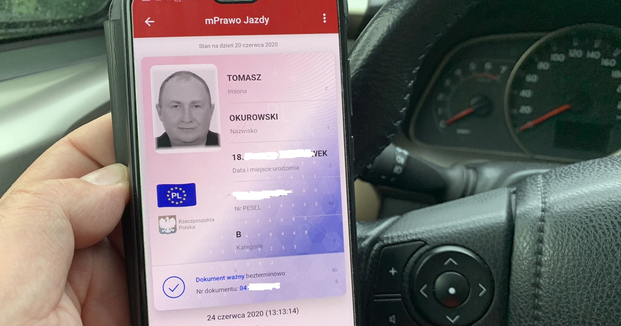 mPrawo Jazdy w telefonie