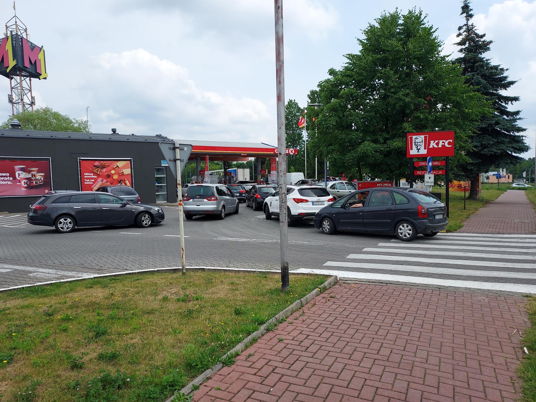 Ruch w czasie promocji na stacjach Circle K w Częstochowie