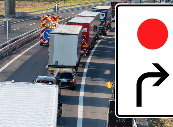 Czy wiesz, co oznacza czerwona kropka i strzałka na znaku? Kto wie, ten dużo oszczędza