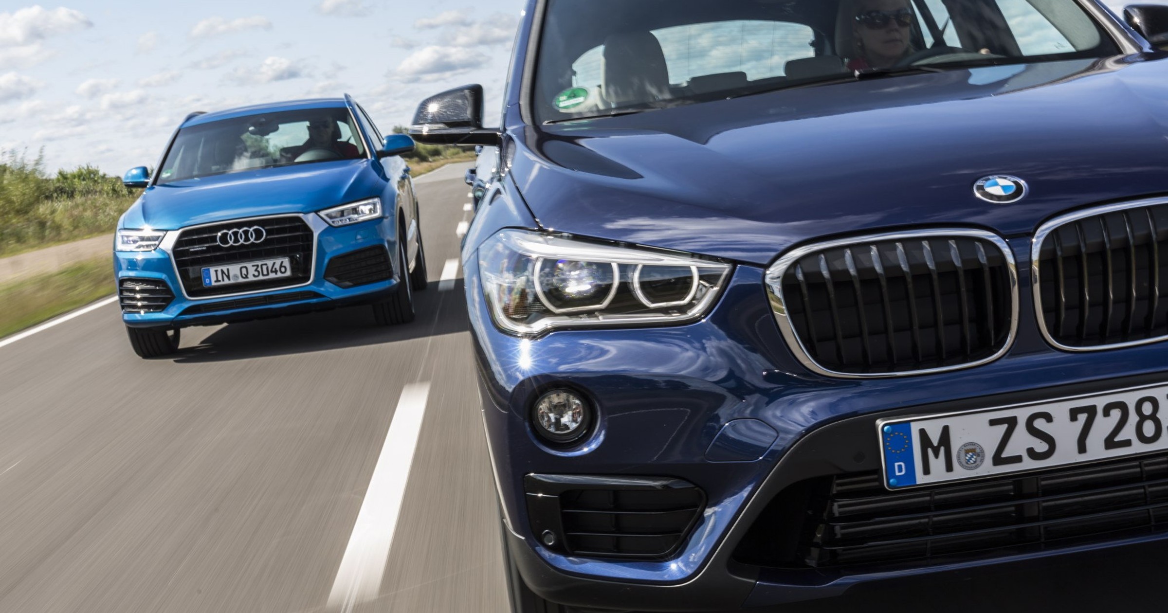 Zwinne i bardzo szybkie - Audi Q3 kontra BMW X1 - osiągi, wymiary, dane techniczne, wyniki testu