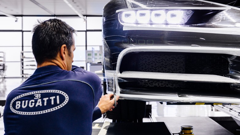 Fabryka Bugatti Chiron