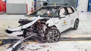 Elektryczny Volkswagen ID.3 rozbity przez Euro NCAP. Jak wypadł?