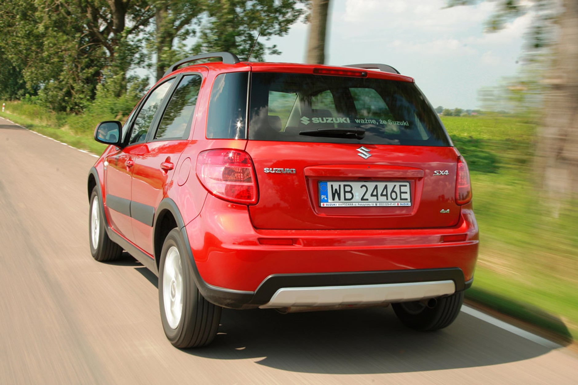 Suzuki SX4: wyścigowy SUV