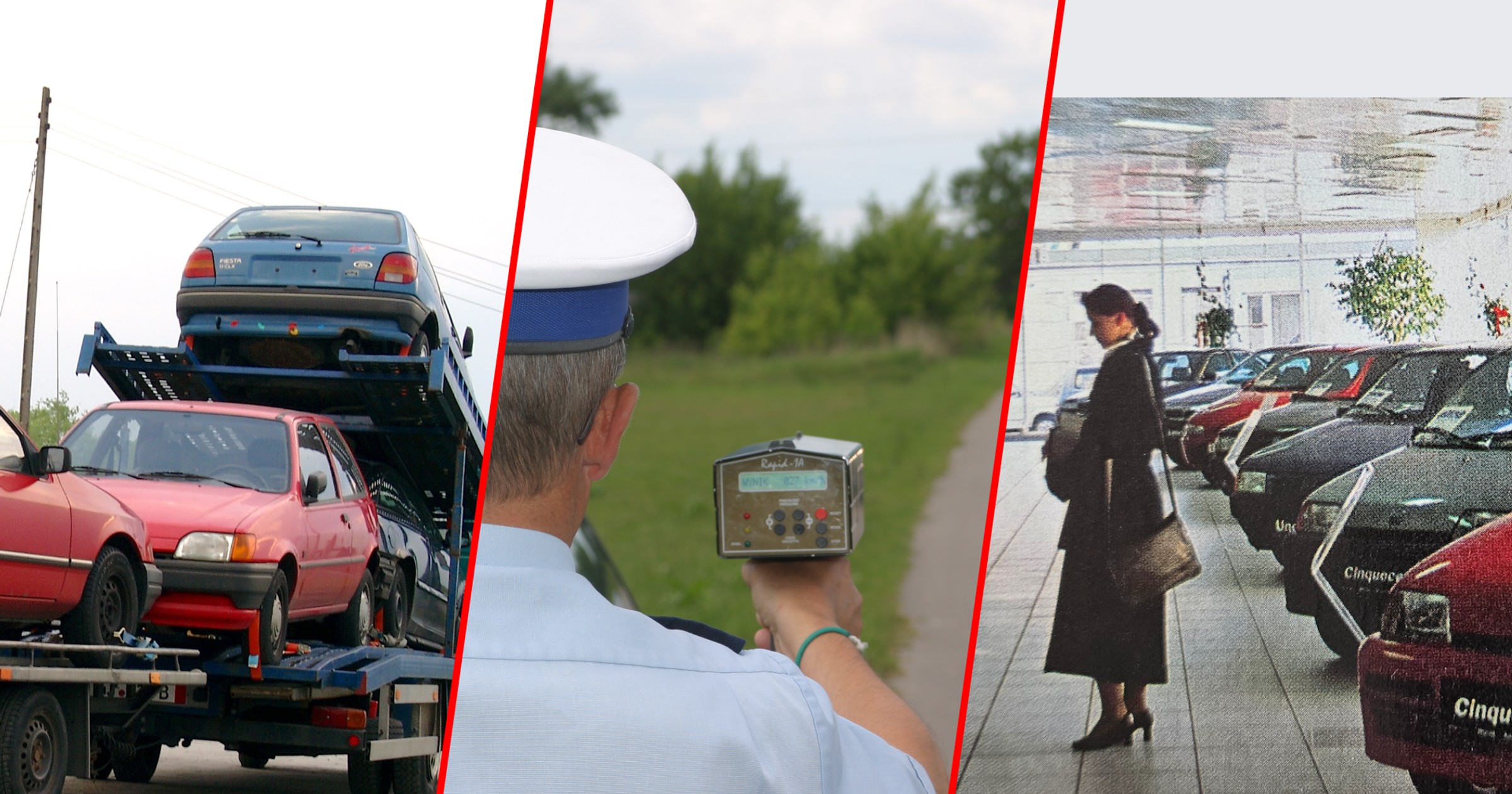 Złom z zagranicy, "chłopcy radarowcy" w krzakach, skromne auta w salonach – lata 90. nie były w Polsce złotym okresem w motoryzacji. 
