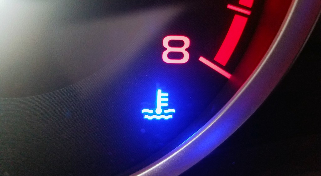 Kontrolka zimnego silnika