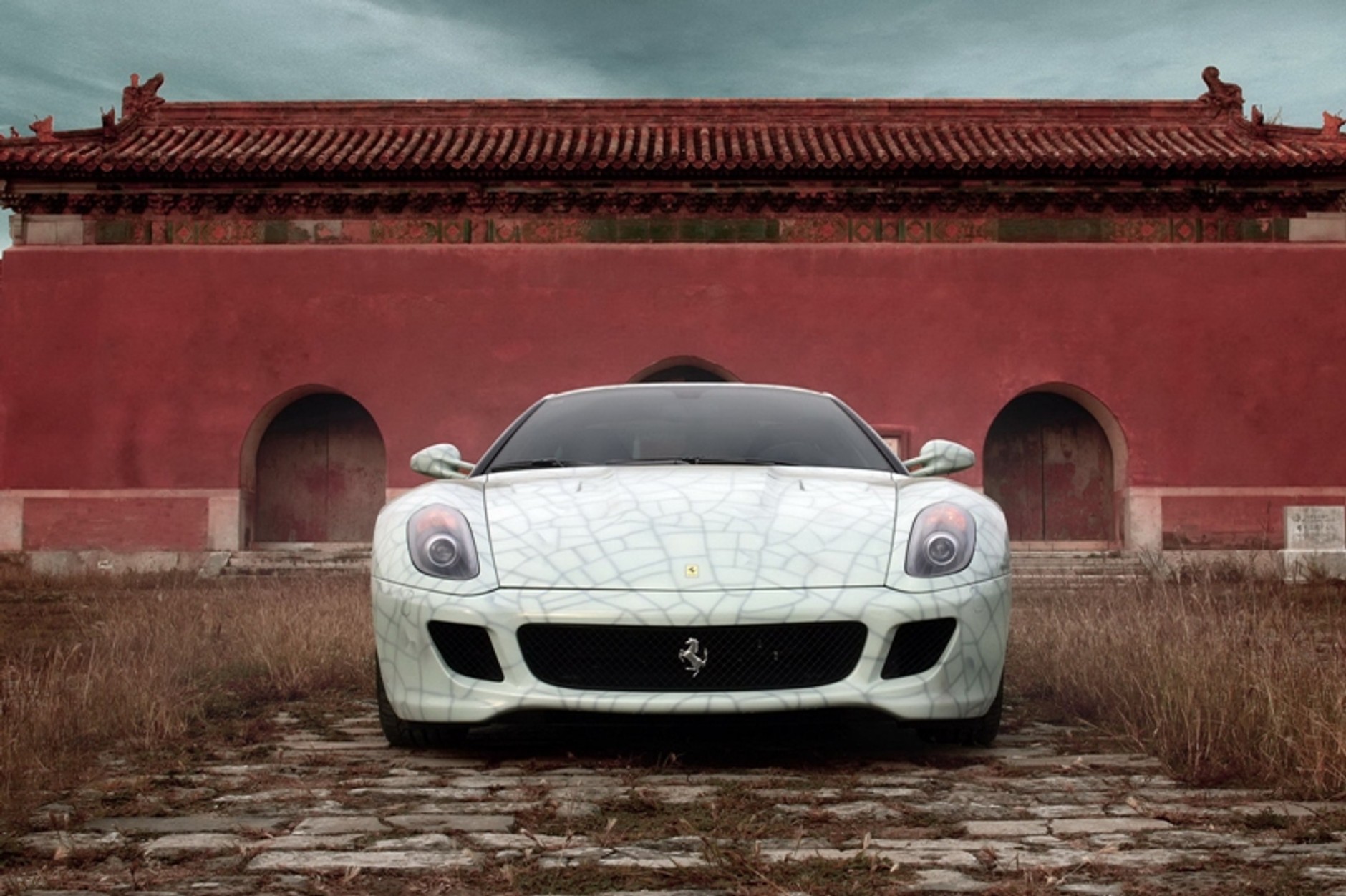 Porcelanowe Ferrari 599 GTB Fiorano