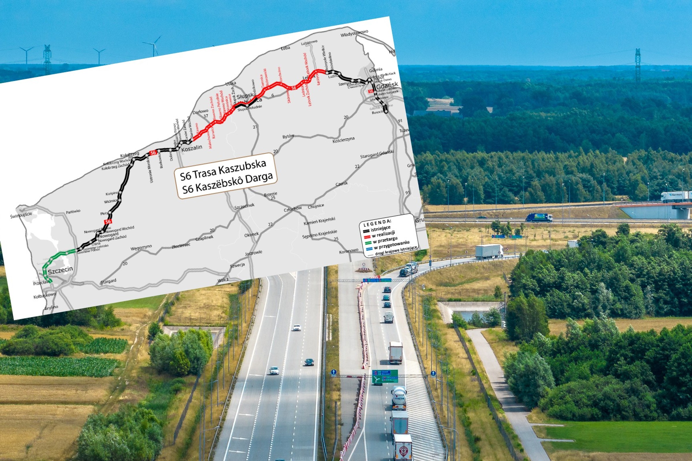Przełom na budowie drogi S6. Kierowcy dostaną nowe 46 km. I to już dzisiaj
