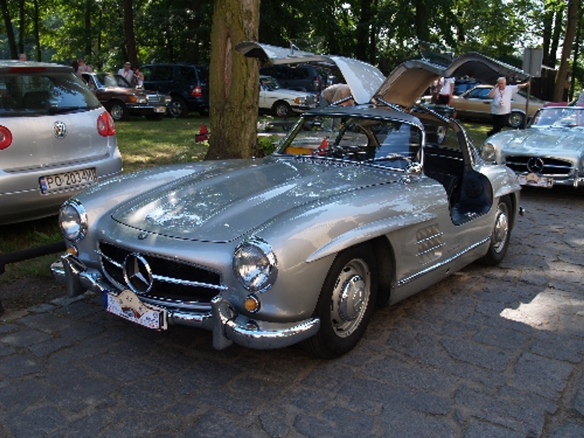 Zlot zabytkowych Mercedesów w Lesznie 8-10 czerwiec