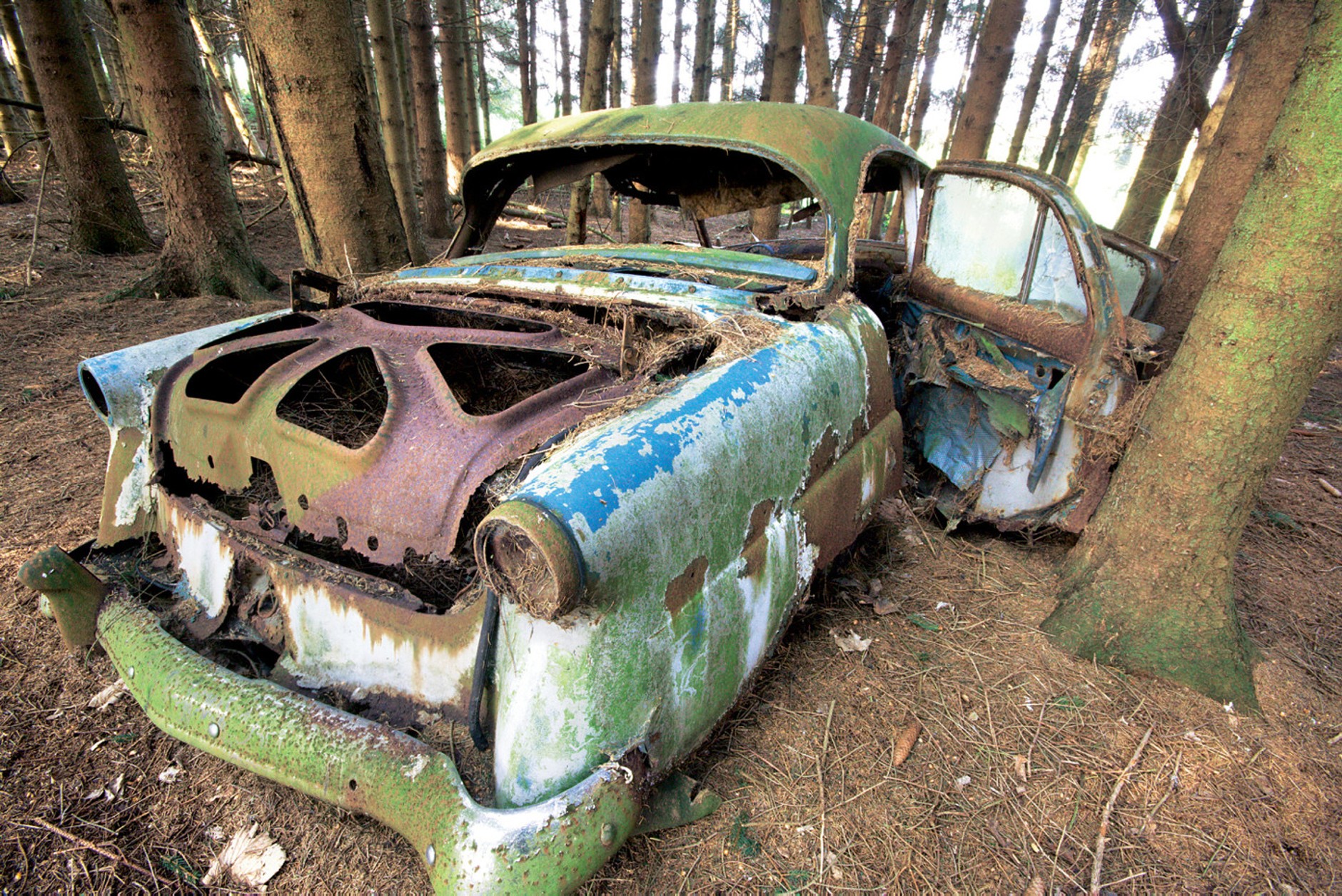 Cmentarzysko aut Niemcy