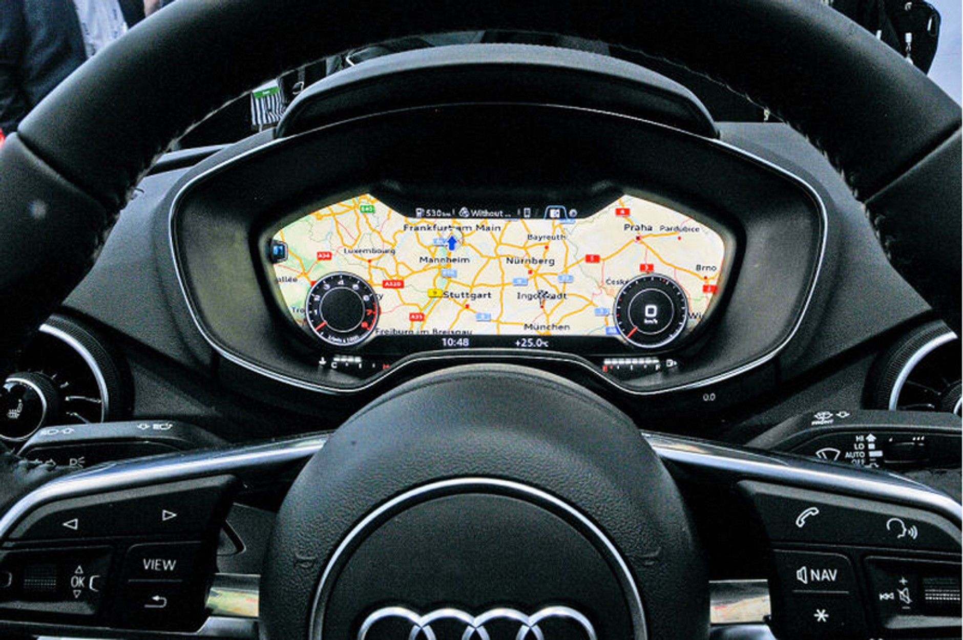 Kokpit nowego Audi TT