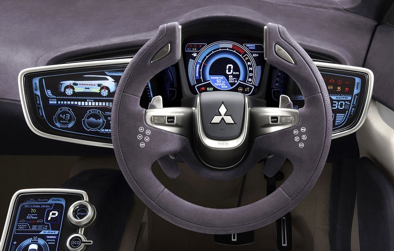 Tokio 2009: Mitsubishi PX-MiEV - hybrydowy crossover (fotogaleria)