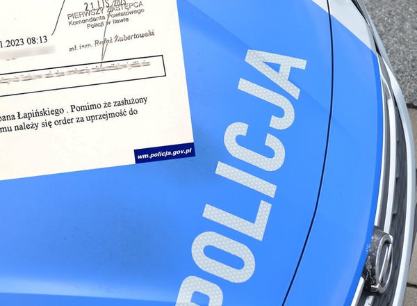 Dostała mandat, a potem napisała, co sądzi o policjancie drogówki. Znamy treść listu