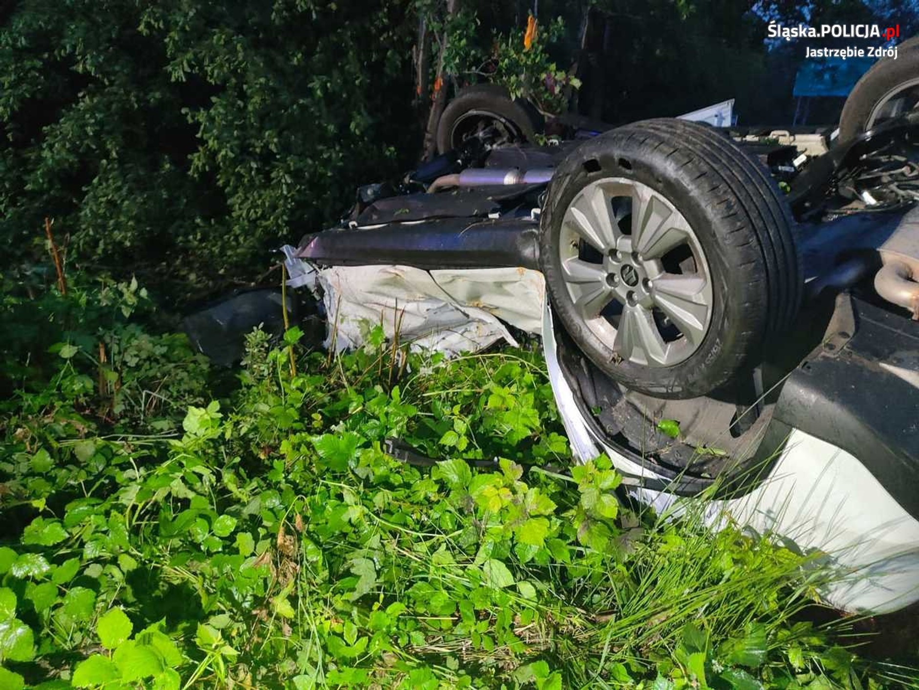 Stracił panowanie i uderzył w drzewo. Tragedia w Jastrzębiu-Zdroju