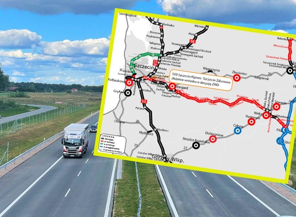 Na zachodzie rośnie nowa droga ekspresowa. "Ostatni odcinek" S10 z wnioskiem ZRID