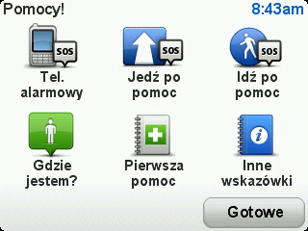 Test nawigacji z 5-calowymi monitorami - Rozmiar ma znaczenie