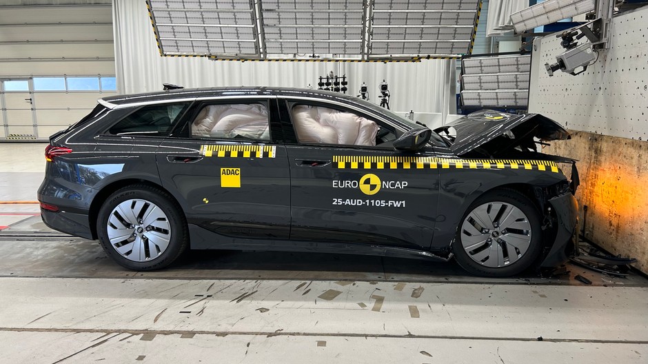 Audi A6 e-tron. Test zderzeniowy Euro NCAP