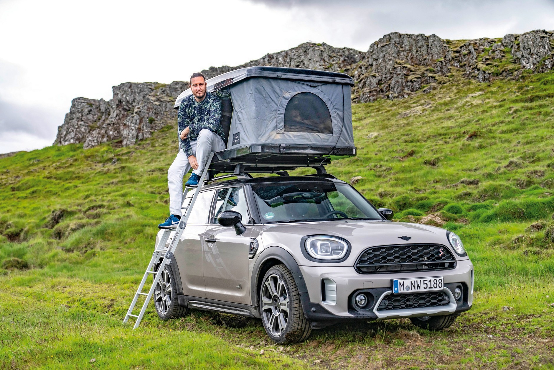 MINI Countryman na Islandii (2021)