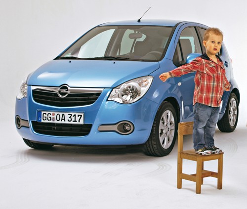 Opel Agila - Zręcznie wystylizowana