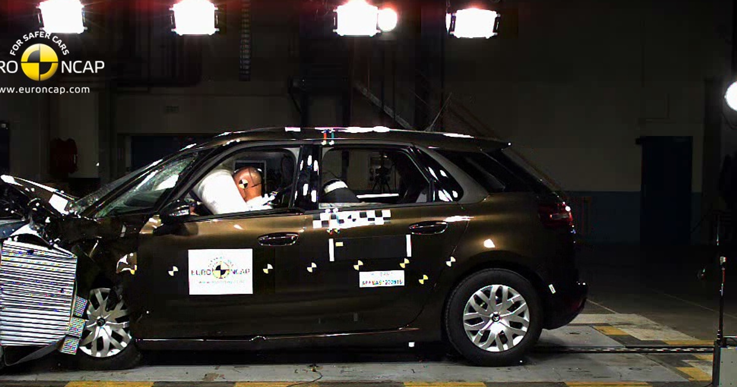 crash test Citroen C4 Picasso