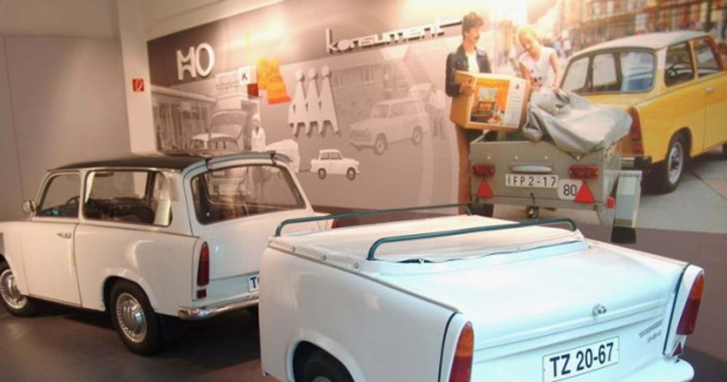 Trabant - Samochód, który zburzył mur berliński (Galeria)