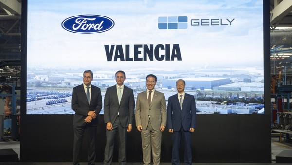 Ford i Geely będą wspólnie produkować auta w fabryce Forda w Walencji (Hiszpania)