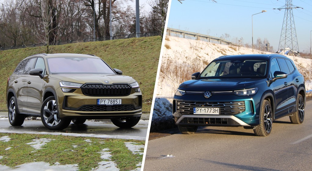 Skoda Kodiaq 2.0 TDI Sportline kontra Volkswagen Tayron 2.0 TDI Elegance