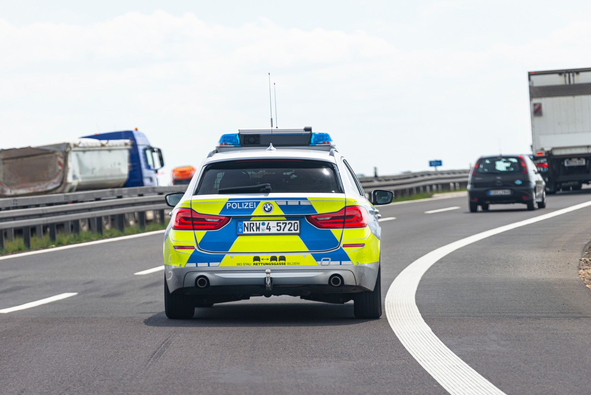 Niemieccy policjanci nie mają litości dla kierowców zawodowych