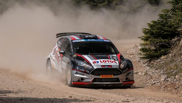 Kajetan Kajetanowicz i Jarosław Baran w Rajdzie Akropolu 2016