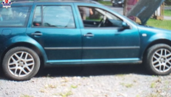 Policyjna kontrola emisji spalin; Lublin; sierpień 2023 r.