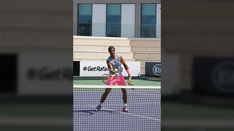 Kia i Rafael Nadal