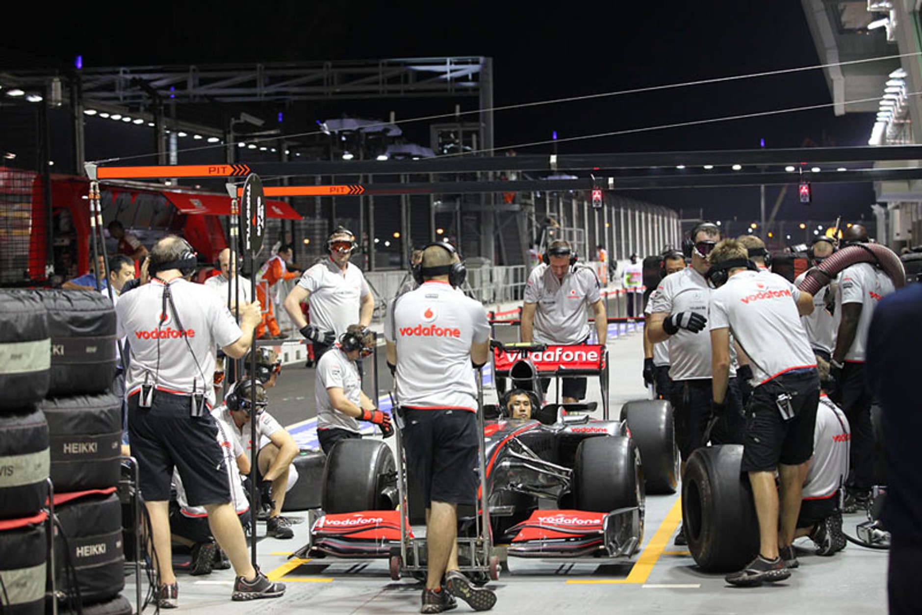 Grand Prix Singapuru 2009: sukces Hamiltona - fotogaleria Jiři Křenek