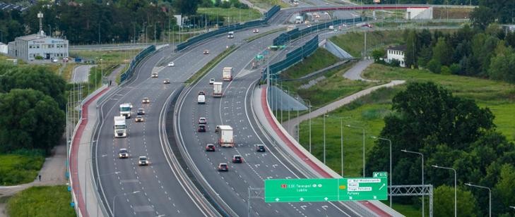 S2 między węzłami Opacz i Lubelska.