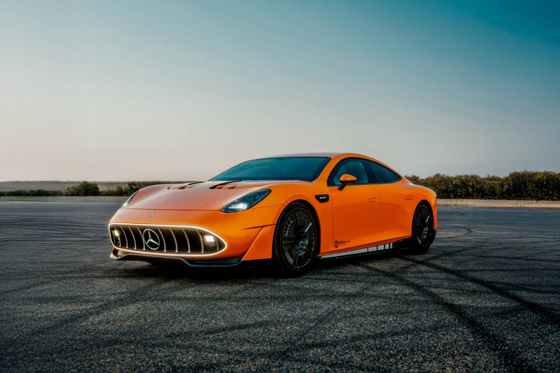 CONCEPT AMG GT XX na torze Nardo