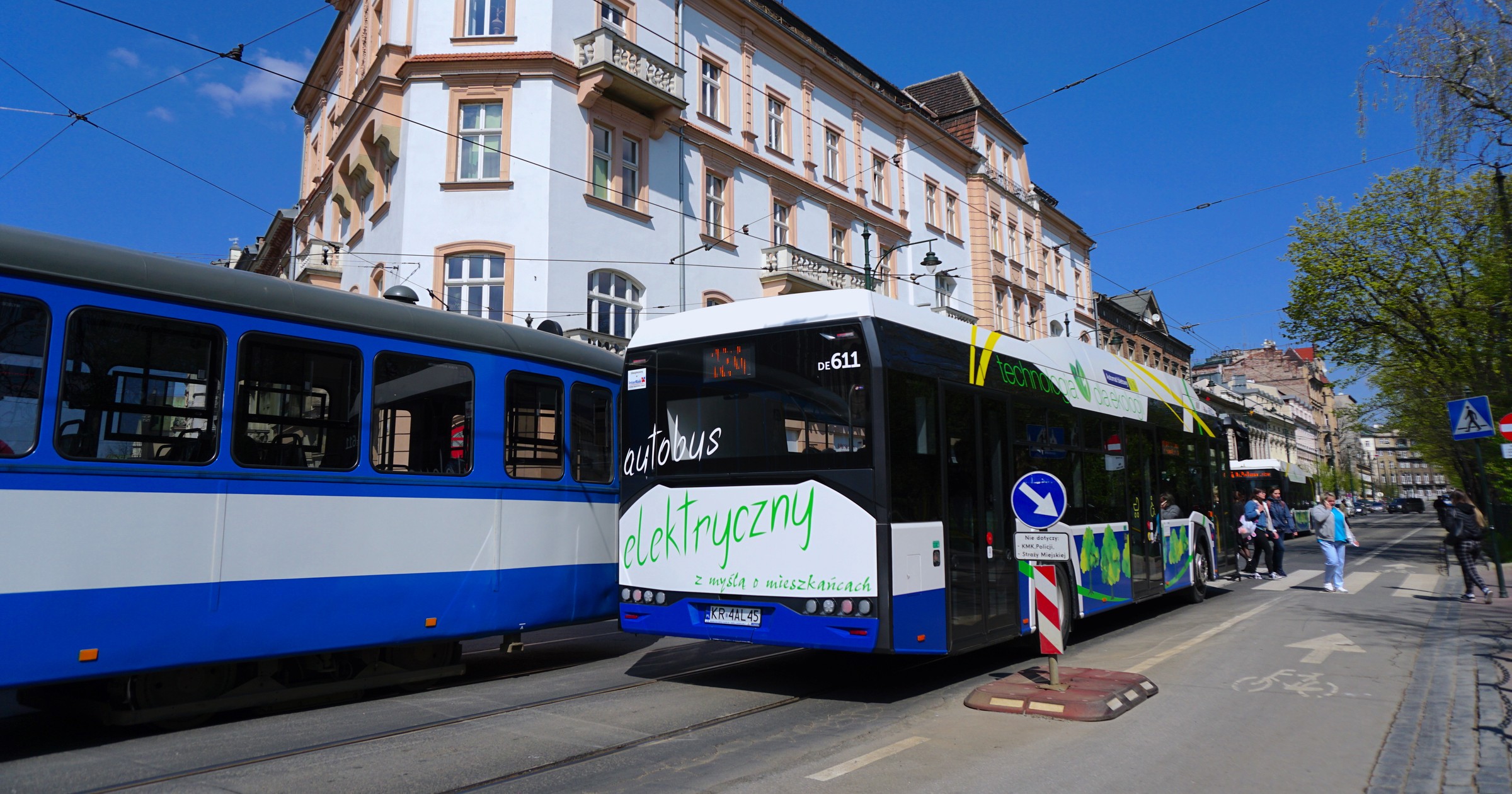 Kraków - autobus i tramwaj