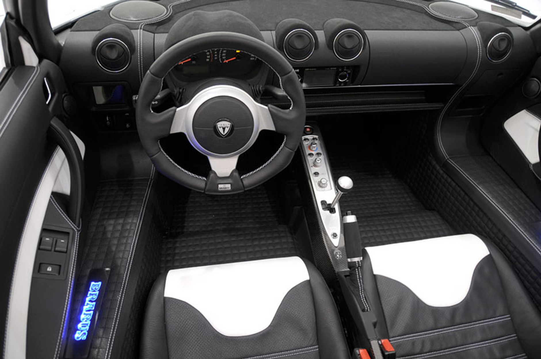 Essen Motor Show 2008: Tesla Roadster - ingerencja firmy Brabus