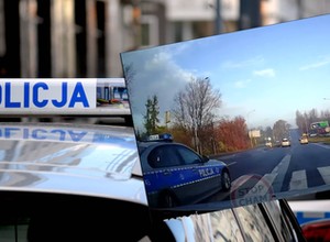 Przyłapał policję na poważnym wykroczeniu. Taryfikator przewiduje za to wysoki mandat [WIDEO]