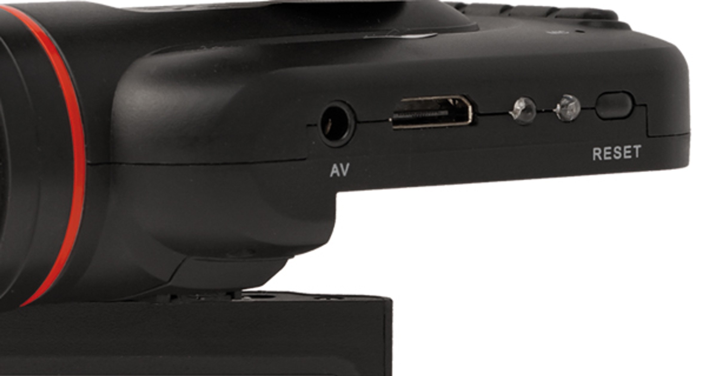 Smart GPS DriveCam 300, czyli tańszy model rejestratora z mniejszym uchwytem. 
