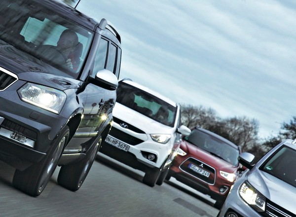 Porównanie 4 SUV-ów z napędem 4x4