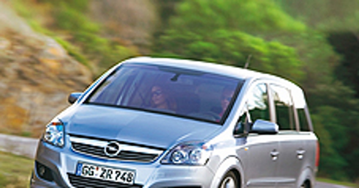 Opel Zafira - Mniej pali, fajnie jeździ
