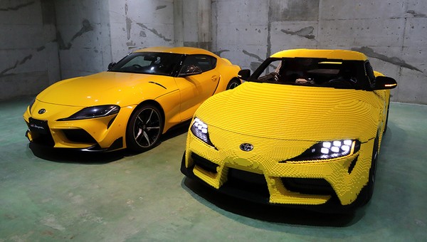 Toyota GR Supra z klocków Lego - wygląda świetnie i... jeździ!