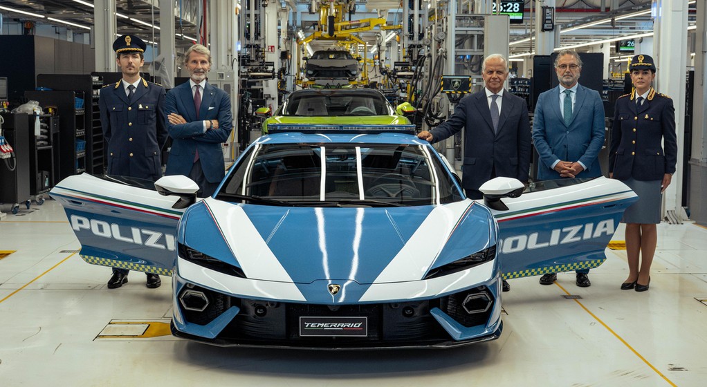 Lamborghini Temerario dla włoskiej policji