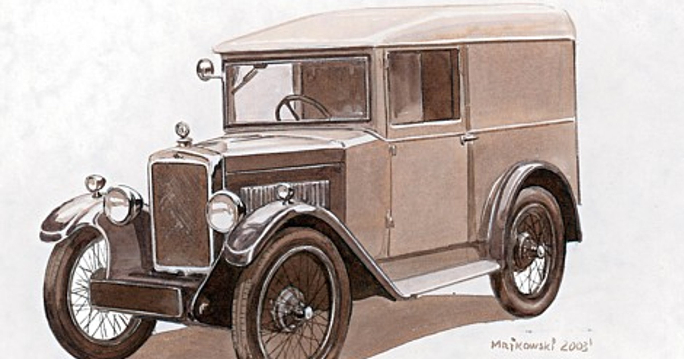 Morris Minor Van 1930 rok Anglia