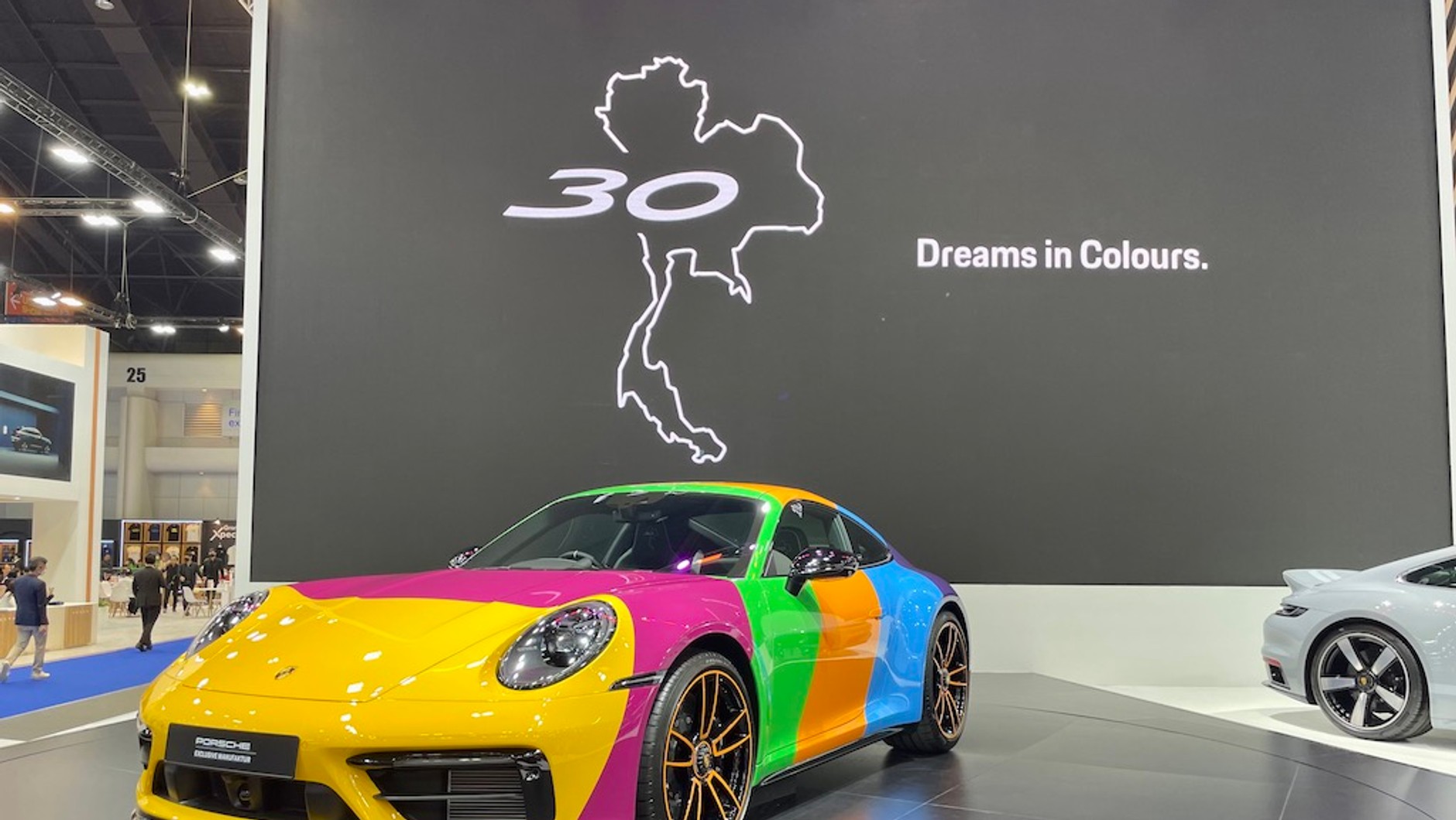 Porsche na salonie w Bangkoku 2023